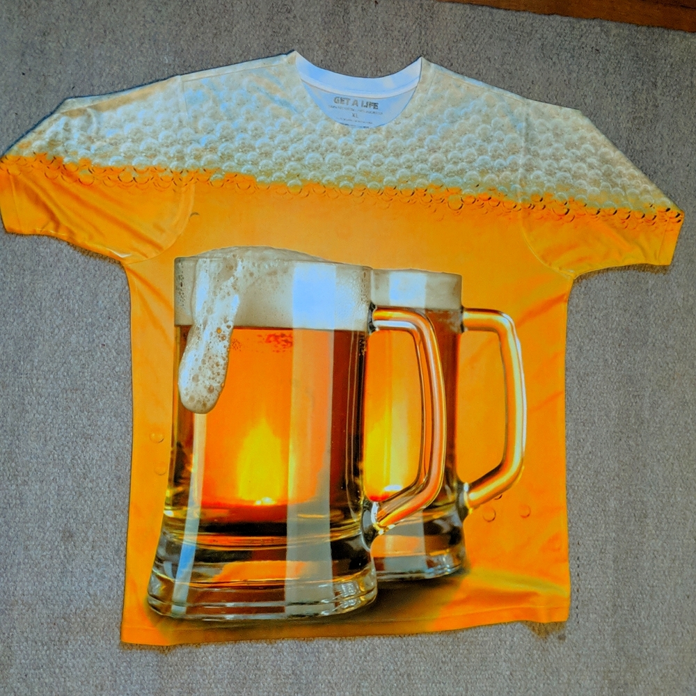 Get a life beer shirt